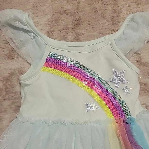 Cat & Jack Rainbow Tulle Dress - Picture 2 of 5
